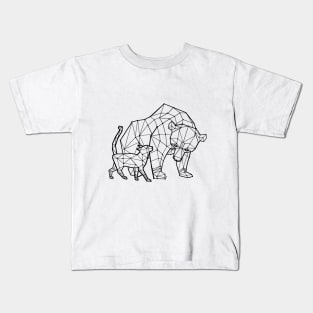 Bear Cat Kids T-Shirt